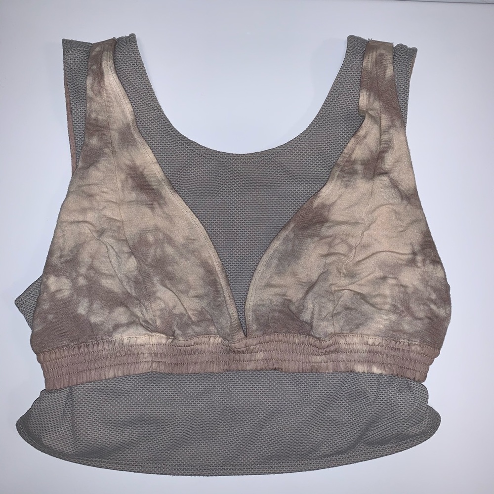 Free people movement crop top/sports bra small